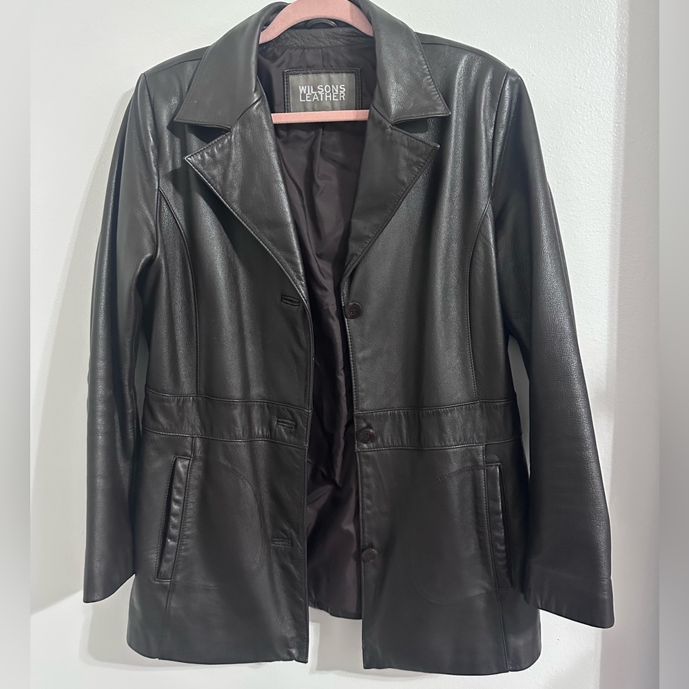 Wilsons Leather Women's Dark Brown Jacket